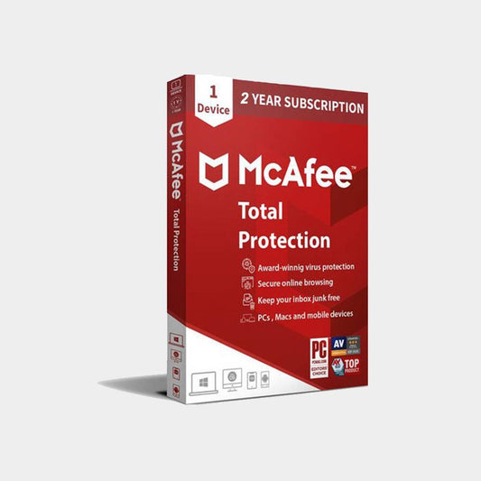 McAfee Total Protection 1 year